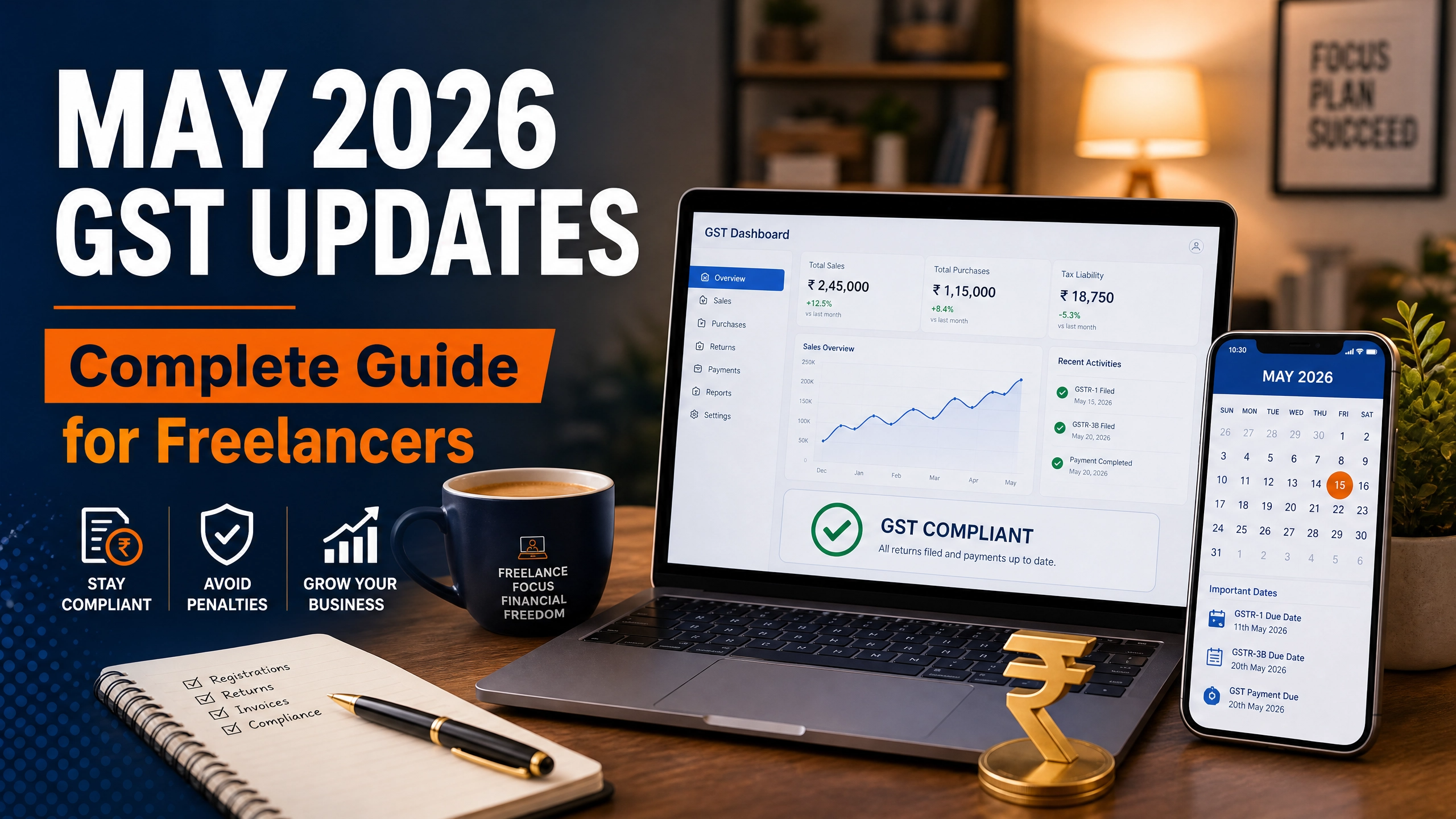 10 May 2026 GST Updates: Complete Guide for Indian Freelancers (With Checklist)